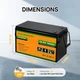 Аккумулятор LiFePO4 Eco-Worthy 25.6V 100Ач 2560Wh Bluetooth с BMS защитой >4000 циклов литий-железо-фосфатная батарея - изображение 3