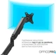 Настольное крепление для монитора OfficePro MA431B с пружиной 17-32" 2-9 кг Black - изображение 3