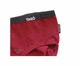 Бордовые бамбуковые мужские трусы брифы без рисунка Classic style TASO 3601 L - изображение 2