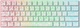 Геймерська клавіатура MCHOSE ACE 60 Pro White contour 60%, Магнітні світчі, Hall Effect, Rapid Trigger, 8000Hz/s. RGB - изображение 1