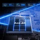Геймерська клавіатура MCHOSE ACE 60 Pro White contour 60%, Магнітні світчі, Hall Effect, Rapid Trigger, 8000Hz/s. RGB UA + ENG - зображення 9