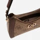 Сумка жіноча зі штучної шкіри середня Guess HWOS9901180-LGW Коричнева (800070352305) - зображення 4
