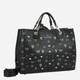 Torebka shopper damska duża Braccialini B18880-YY-100 Czarna - obraz 4