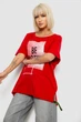 Футболка AGER 4XL Червоний 244R4011 - зображення 3