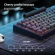 Кейкапи для механічної клавіатури Black countur, Cherry Profile - зображення 4
