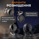 Вентилятор акумуляторний безлопатевий настільний з автоповоротом та затискачем Чорний 3600 mAh 6 швидкостей - зображення 3
