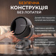 Вентилятор акумуляторний безлопатевий настільний з автоповоротом та затискачем Чорний 3600 mAh 6 швидкостей - зображення 4