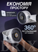Вентилятор настільний акумуляторний Білий 5 швидкостей LED-підсвітка Аромадифузор USB 1200mAh - зображення 9