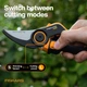 Секатор Fiskars DualAction P981, Bypass до 26 мм (1080132) - изображение 5