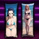 Дакимакура 180х60 см Нико Робин Нами Свон Ван Пис One Piece Nico Robin Nami Подушка с наволочкой (0165149) - изображение 1