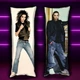Дакимакура 180 х 60 см Том и Билл Каулитц Bill Tom Kaulitz Tokio Hotel Подушка + наволочка двухсторонняя (0165165) - изображение 1