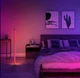 Кутовий складний LED торшер від USB Лампа нічник з Bluetooth керуванням зі смартфона 1,2 м 12 Вт RGB 2 шт - зображення 3