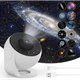 Проектор звездного неба Galaxy Projector Ночник звездное небо Планетарий для спальни 12 картриджей от USB Белый - изображение 1