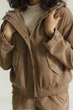 Жіноча куртка з італійського вельвету Seventeen L-XL Коричневий (2000000187976) - изображение 3
