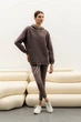 Жіноча толстовка оверсайз з флісу Seventeen L-XL Моко (2000000182605) - изображение 6