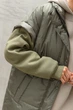 Жіноча куртка-жилет оверсайз Seventeen XXL-3XL Оливковий (2000000182346) - зображення 5