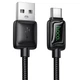Кабель HOCO U146 USB to Type-C 36W 3A 1.2m чорний - зображення 1