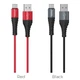 Кабель HOCO X38 USB to Type-C Charging Data 1m Black - зображення 3