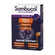Черная бузина Витамин С Цинк Мед Самбукол Sambucol Black Elderberry Immuno Forte для детей от боли в горле 20 пастилок - изображение 3