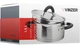 Каструля Vinzer Progresso 1,5 л з кришкою 16 см 50052 - зображення 8