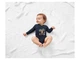 Боди с длинными рукавами для мальчика Lupilu Ecoprint 479299 074-80 см (6-12 months) темно-синий - изображение 2