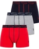 Набор трусов-боксеров мужских 3шт. U.S. Polo Assn. 80336 L разных цветов (8680557273762) - изображение 1