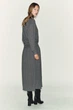 М’яка сукня з широким паском Zara 5039/859 S Сіра (05039859803S) - изображение 5