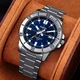 Casio MTP-VD01D-2E чоловічий кварцовий годинник сталевий браслет синій циферблат - зображення 2