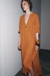 Сукня-туніка з льону zw collection Zara 8192/175 XS Помаранчевий (08192175745XS) - изображение 3