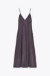 Легка сукня міді з вирізом з рюшами Zara 2180/21 XS Фіолетова (0 2180210611XS) - зображення 6