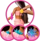 Лялька Barbie Fantastic fashion Квіткова магія Брюнетка русалка - зображення 2