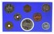 Набір монет Японія набір із 8 монет 1985 UNC 1, 5, 10, 50, 100, 500, 500 єн, пам’ятна медаль - зображення 1