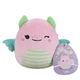 М'яка іграшка Squishmallows - Рожевий Дино (13 cm) Squishmallows (287080) - зображення 7