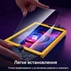 Матовое закаленное стекло для Lenovo Legion Go S JSAUX 8'' Anti-Glare с рамкой, защита 9H, в коробке 2 шт - изображение 4
