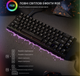 Клавіатура магнітна ігрова attack shark x68 he, black - зображення 2
