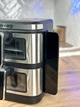 Аерогриль Rainberg RB 2331 4800W з двома чашами 7,5+7,5 л сенсорне управління - зображення 8