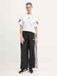 Футболка хлопковая женская Adidas W Fi 3S Tee JE0238 XL White (4067891020414) - изображение 7