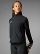 Спортивная ветровка для бега женская Adidas Adizero E Jckt IT7595 S Черный/Белый (4067887446167) - изображение 1