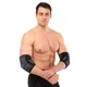Налокотники для жима 2ш размер S Неопрен CAMO ELBOW SLEEVE EZOUS черный A-04 - изображение 4