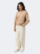 Свитшот женский Adidas All Szn Fleece JV7256 L Бежевый (4068808501330) - изображение 7