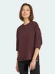 Футболка хлопковая женская Adidas ALL SZN Soft Lux Loose Sportswear JW5067 XS Коричневая (4068808558921) - изображение 5