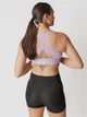 Спортивний топ для фітнесу жіночий Adidas Powerreact Training JW5266 S-CD Фіолетовий (4068809578607) - зображення 8