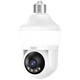 Камера відеоспостереження XO CR14 Pro Premium Magic Bulb 500W 2.4G+Bluetooth, 8W з динаміком бездротова, цоколь E27 220В Білий - изображение 1