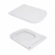 Унітаз-компакт Qtap Cardinal Ultra Quiet безободковий з сидінням Soft-close QT04222168AUQ3W - изображение 8