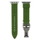 Стильный ремешок Hermes для Apple Watch размеры 41мм/Watch 40 мм/Watch 38 мм Green - изображение 1