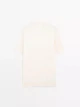 Поло чоловіче Massimo Dutti knit cotton L кремовий - зображення 8