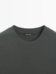 Футболка мужская Massimo Dutti L темно-зеленый - изображение 9