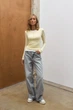 Лонгслів на гудзиках контрастний LS016 2601223896712 XXL Світло-жовтий - изображение 2
