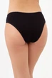 Женские хлопковые трусы слипы Giulia Basic 2301/60 L Black, комфортные повседневные трусики, базовое нижнее белье - изображение 3