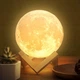 Світильник Місяць 3D MOON на акумуляторі. 16 кольорів з пультом RGB - зображення 10